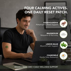 Cortisol Support Patches - Natural Stress Relief & Calm Mood