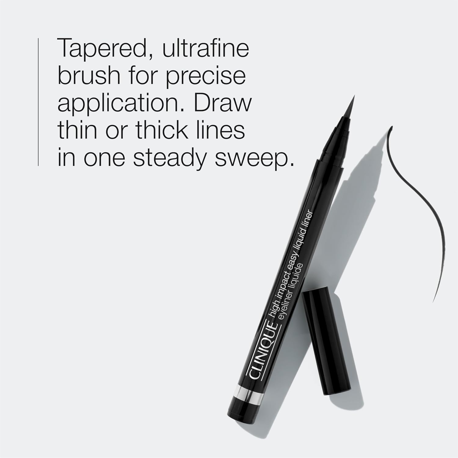 Buy now Clinique High Impact Easy Liquid Eyeliner | Waterproof, Long Lasting, Smudge Resistant + Safe For Sensitive Eyes at indiglob india