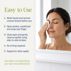 OCuSOFT Lid Scrub Earth Natural Eyelid Cleanser – 30 Pre-Moistened Pads