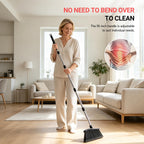 Angle Broom, 59‑in Long Handle Kitchen Brooms for Sweeping Indoor Dust