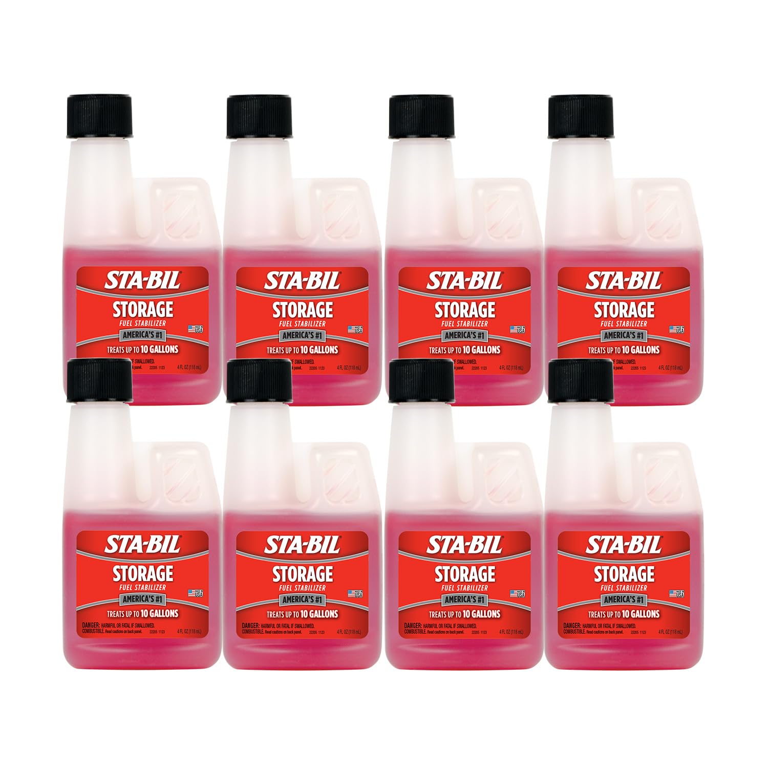Buy now STA-BIL Storage Fuel Stabilizer | Keeps Fuel Fresh for 24 Months, Prevents Corrosion, Gasoline Treatment Additive that Protects System, Gas Stabilizer for Storage, 4 oz. 4 Fl. oz. (Pack of 12) Single at indiglob india