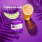 purple tree Post-Celebration Wellness Supplement | Liposomal Dihydromyricetin (DHM), L-Glutathione, Milk Thistle for Liver Support & Hydration | Electrolytes, B Vitamins, Willow Bark | 60 Capsules