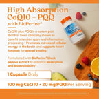 Buy now Doctor's Best High Absorption CoQ10 Plus PQQ, Cognitive Support, USP Verified, Naturally Fermented CoQ10, Non-GMO, Gluten Free, Soy Free, Vegan 60 Veggie Caps at indiglob india