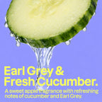 ATTITUDE Hand Soap, 4X Refill, Earl Grey & Fresh Cucumber, 67.6 oz
