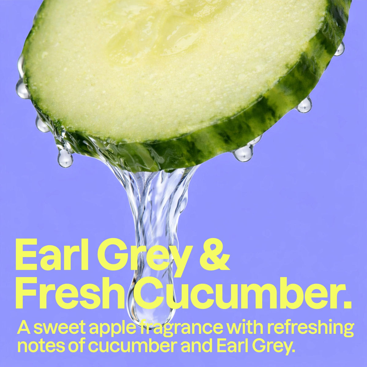 ATTITUDE Hand Soap, 4X Refill, Earl Grey & Fresh Cucumber, 67.6 oz
