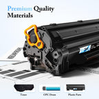LxTek 83a Toner Cartridge Black Replacement for HP 83A CF283A 83X CF283X