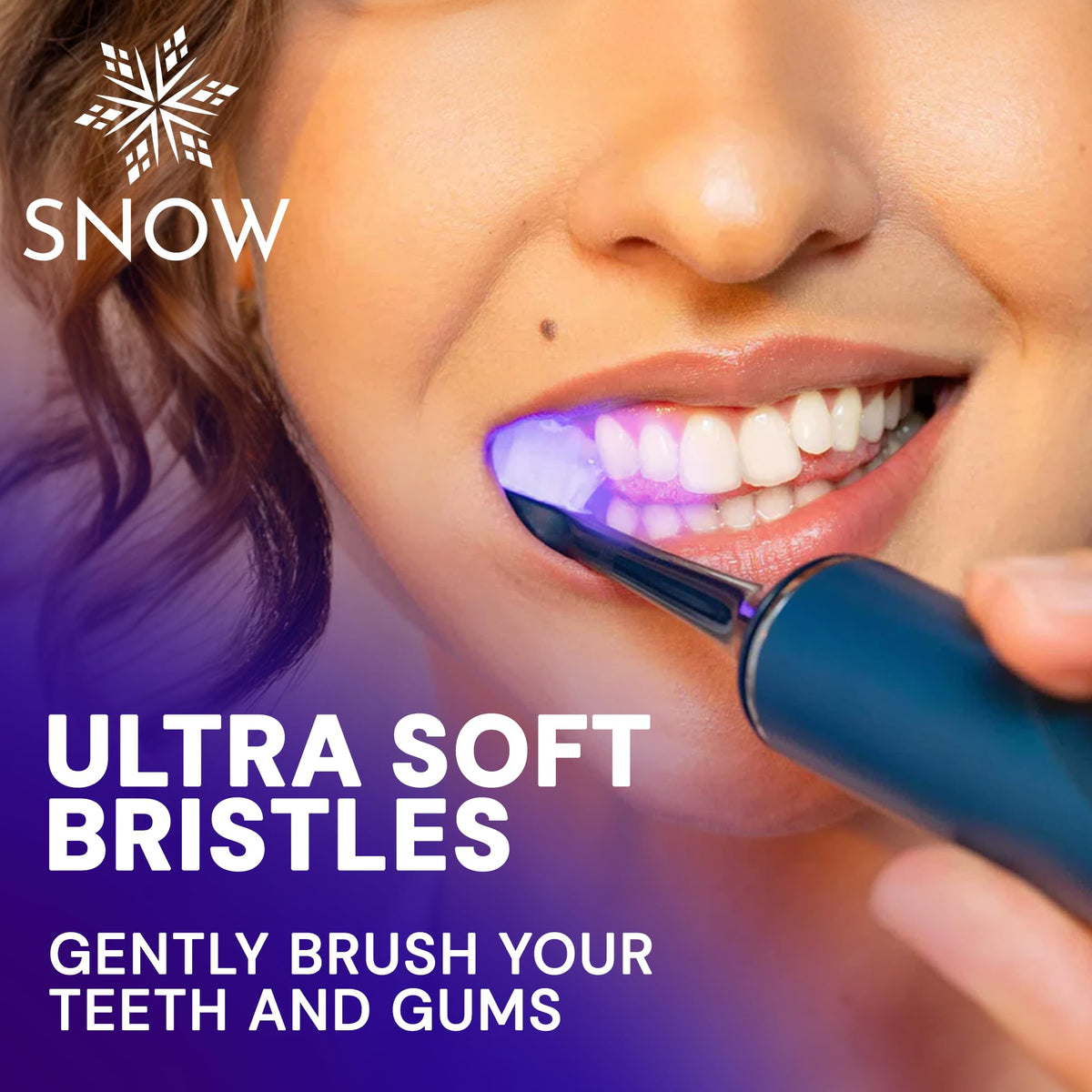 Snow Toothbrush Refill Head for LED Electric Toothbrush, Gen 1, Blue