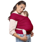Buy now Boba Baby Wrap Carrier – Original Baby Sling Carrier for Newborns (7–35 lbs), Soft, Secure, Hands-Free & Ergonomic, Ideal for Comfortable Bonding, New Parents (Grey) at indiglob india