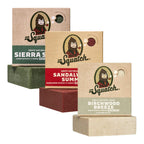 Buy now Dr. Squatch Natural Men’s Bar Soap - Cold Process Body Soap Bar with Natural Oils - Gifts for Men - Coconut Castaway, Fresh Falls & Cool Fresh Aloe (5 oz, 3-Pack) at indiglob india