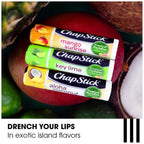 Buy now ChapStick Lip Care Set, Tropical Paradise Collection 3-Pack – Mango Sunrise, Key Lime & Aloha Coconut Lip Balm, 0.15 Oz Ea at indiglob india