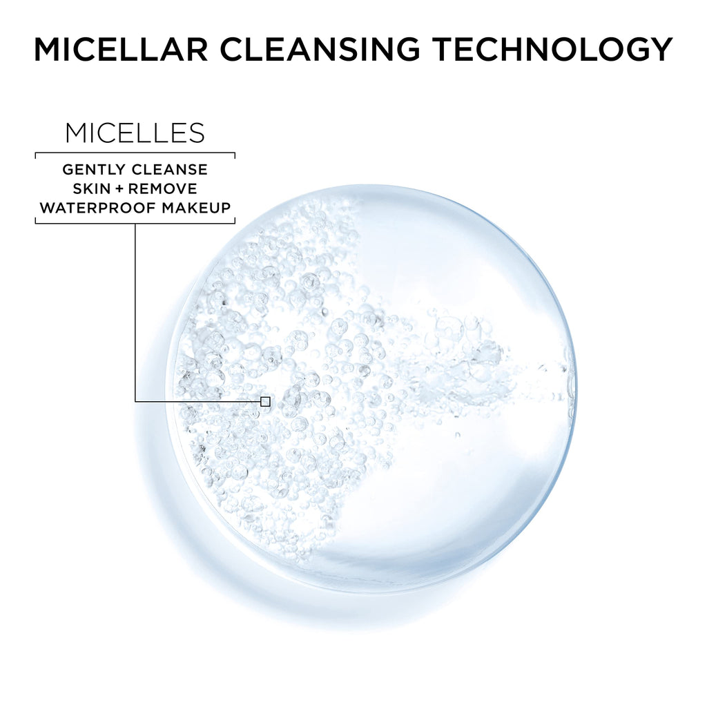 Buy now Garnier Micellar Cleansing Water, For All Skin Types, 13.5 fl oz + Micellar Cleansing Water, For Waterproof Makeup, 3.4 fl oz at indiglob india