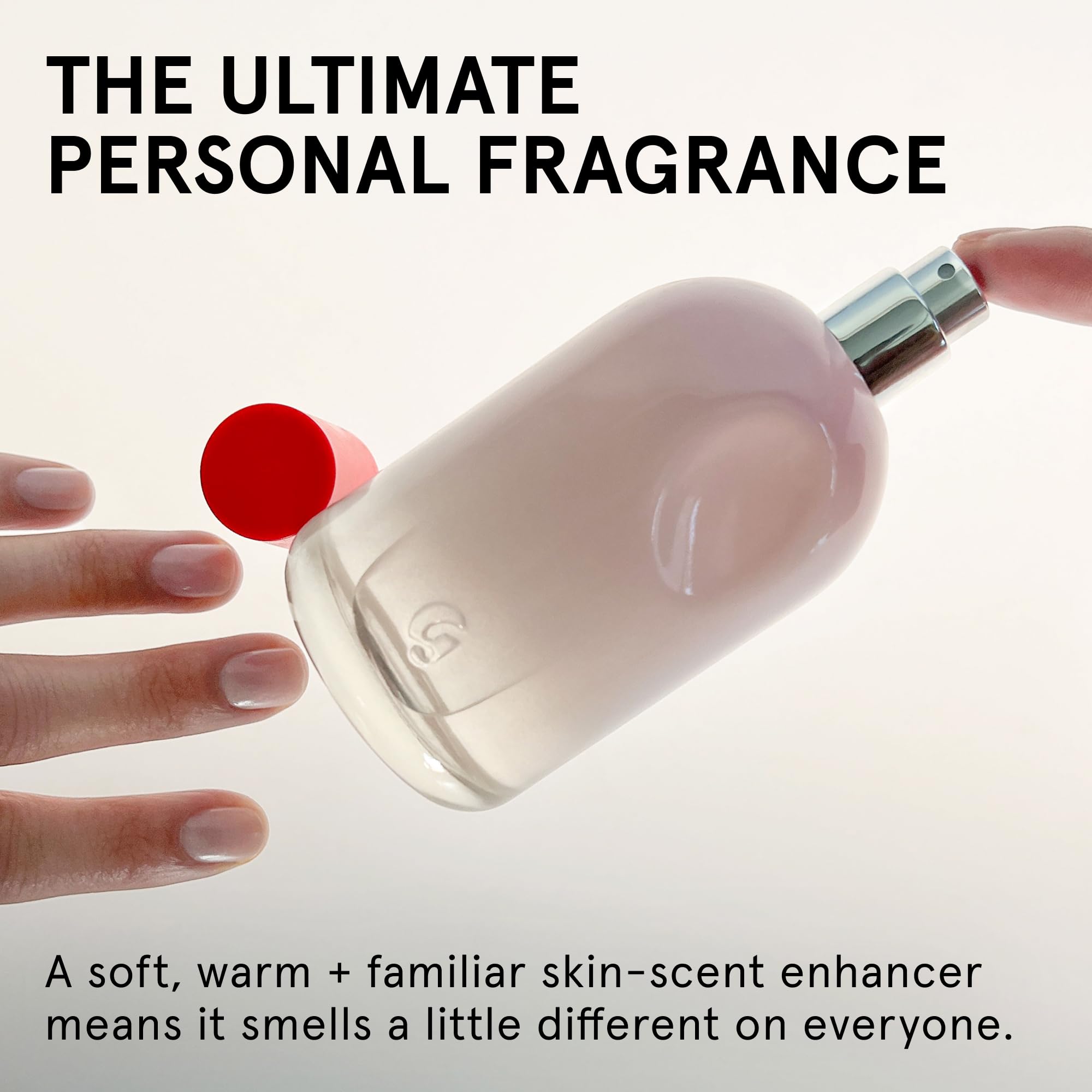Glossier You Eau de Parfum, Unisex Skin-Scent Enhancer, XL 100 ml | Warm, Musky & Spicy, Pink Pepper, Iris & Ambrox Base Notes, Smells Different on Everyone, Layer & Mix to Match Your Mood