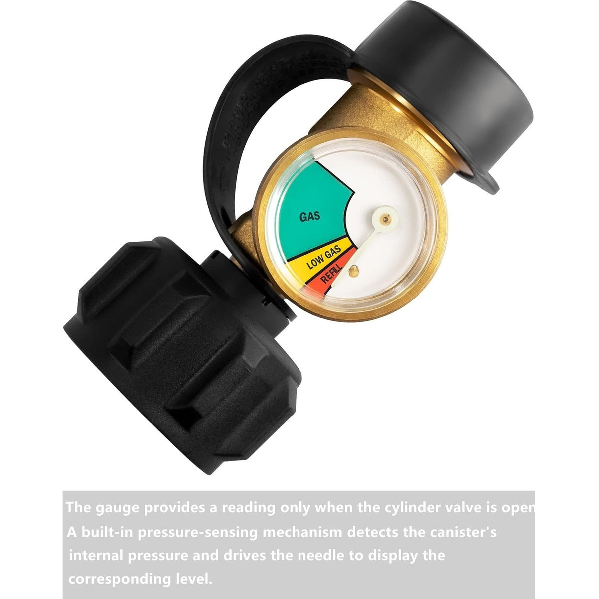 Propane Tank Gauge Level Indicator Leak Detector for BBQ Gas Grill Type 1