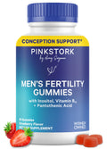 Blue Stork Fertility Supplement Gummies for Men, 90 Count