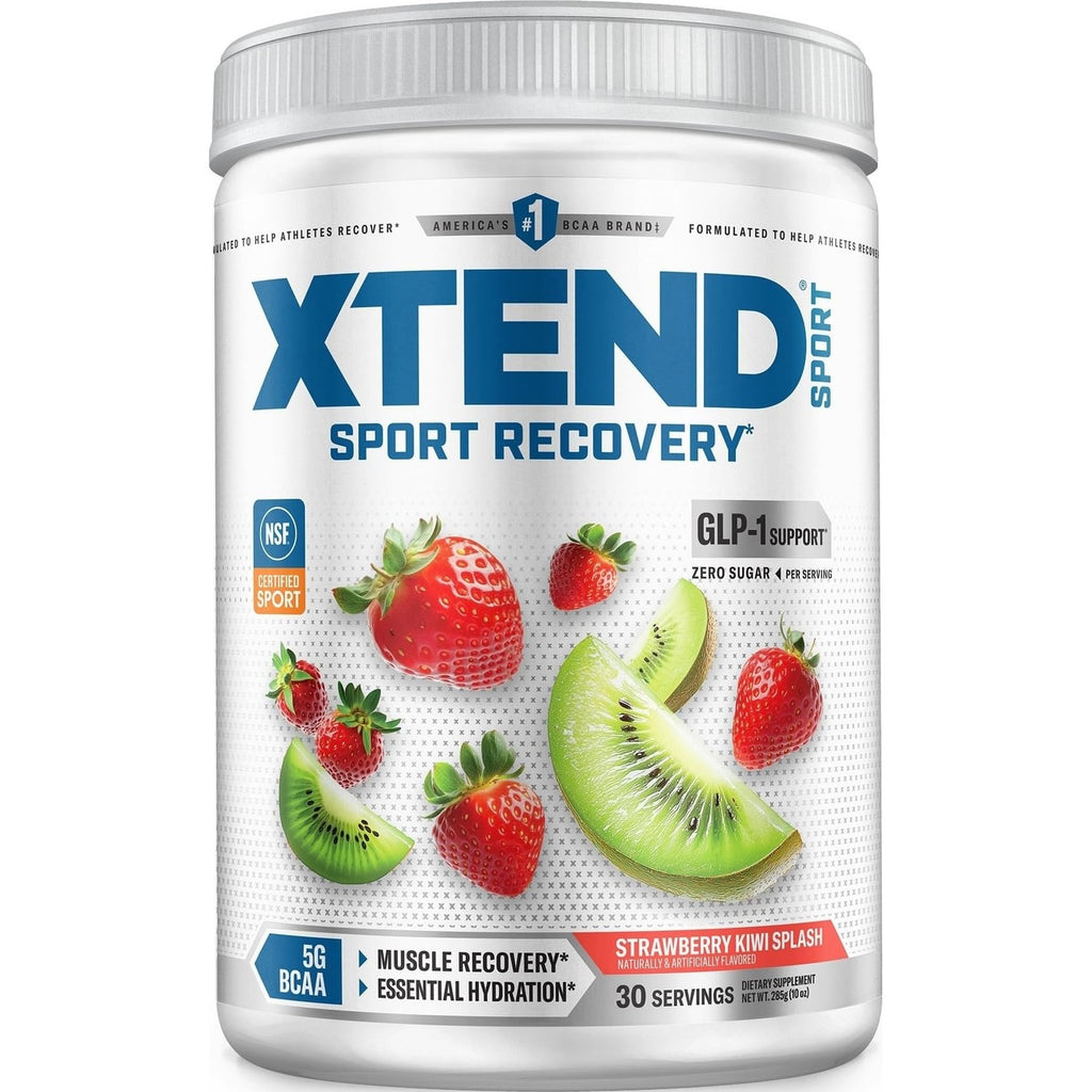 Xtend Sport BCAA Powder for Recovery, Mango, 30 Servings | Mango flavor with 5g BCAAs & electrolytes for muscle recovery, hydration and daily performance.