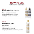 Dr.Melaxin Peel Shot Glow Rice Toner with Rice Extract & Ceramides, Hydrating & Skin Refining Face Toner for Glass Skin, Liposome Oil for Deep Moisture & Barrier Care, Korean Skincare, 6.76 fl.oz
