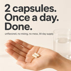 Korean Marine Hydrolyzed Collagen Peptides Capsules, 600mg Type I & III Collagen with Hyaluronic Acid, Vitamin C & Red Ginseng, Collagen Pills for Women, Skin Hydration, Elasticity & Glow - 30 Days