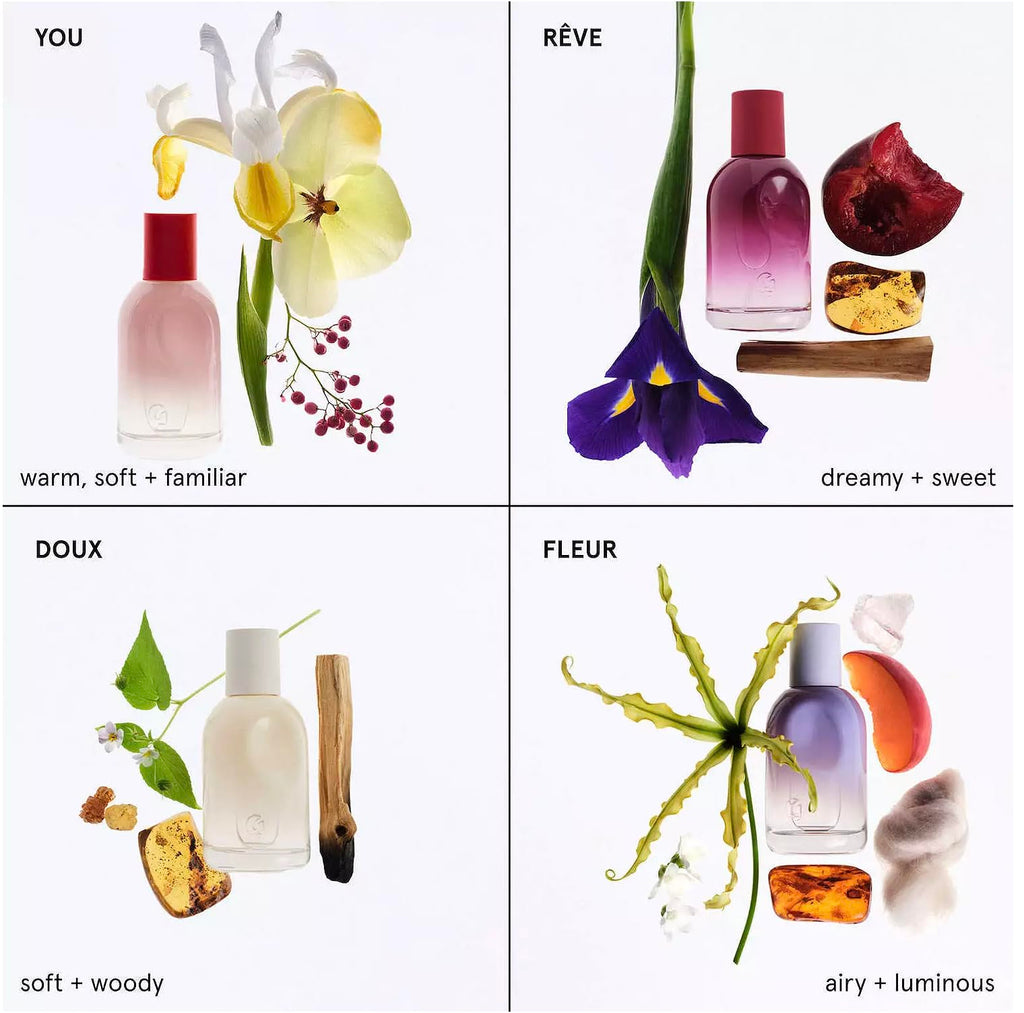 Buy now Glossier You Wardrobe Kit 1.5 ml at indiglob india