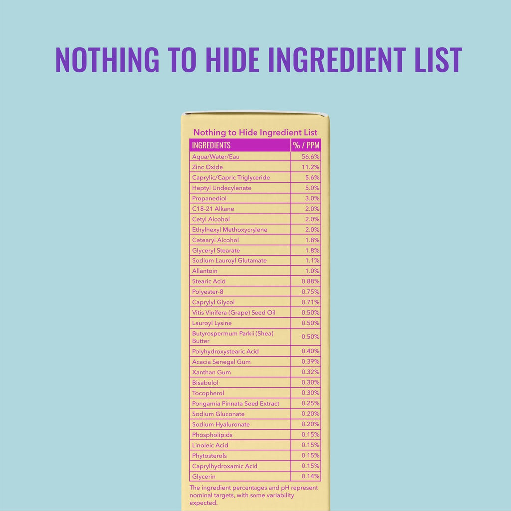 Good Molecules Moisturizing Rich Face Sunscreen Broad Spectrum SPF 30, 1 oz | Hydrating mineral sunscreen lotion with zinc oxide. Broad spectrum UVA/UVB protection for all skin tones and types.
