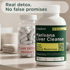 Exploro Liver Cleanse Detox for Heavy Users, Full Body Pills, 60 Count