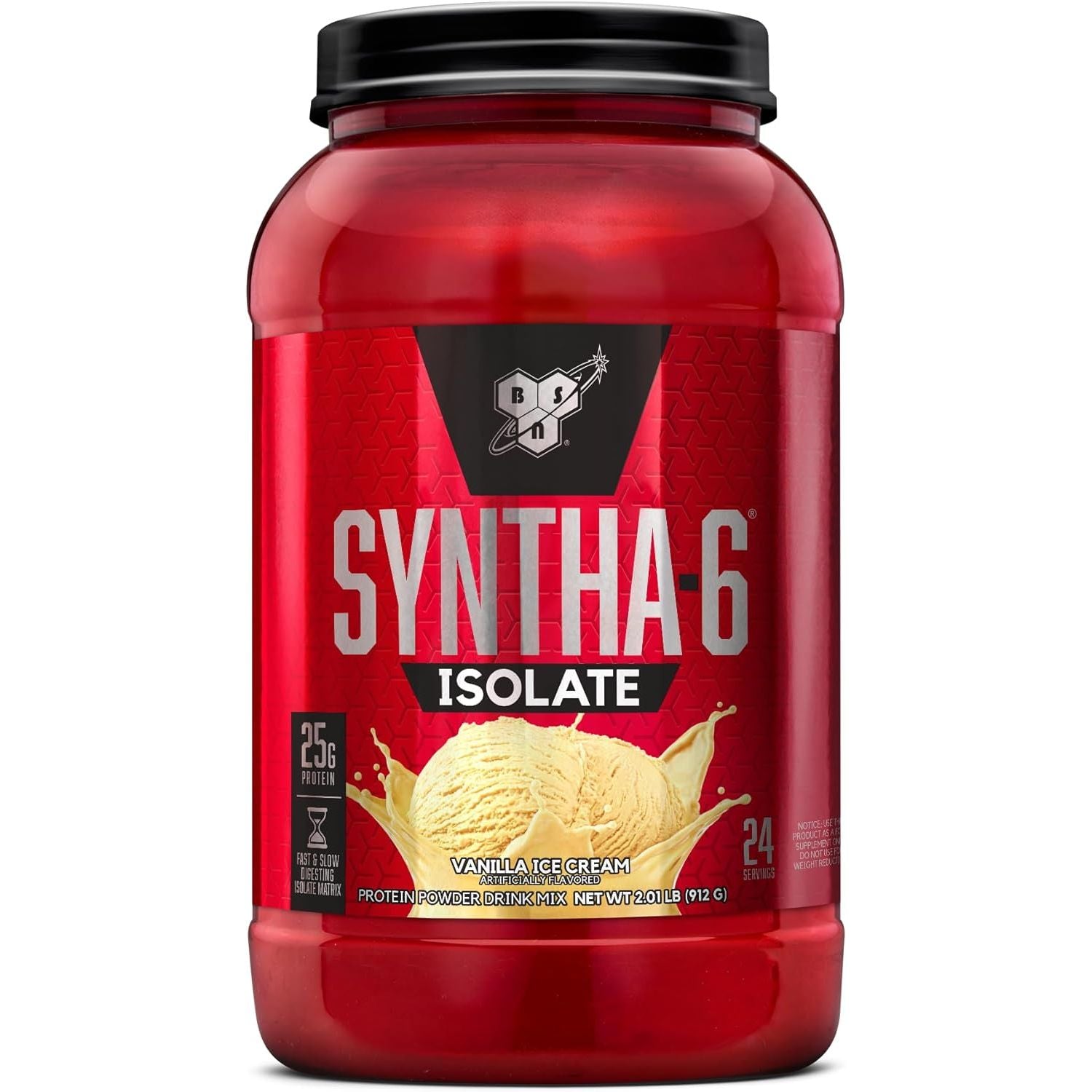 Buy now BSN SYNTHA-6 Isolate Protein Powder, Vanilla Protein Powder with Whey Protein Isolate, Milk Protein Isolate, Flavor: Vanilla Ice Cream, 24 Servings 2.01 Pound (Pack of 1) Vanilla Ice Cream at indiglob india