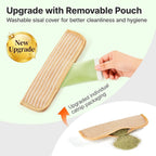 Potaroma Cat Toys Pack of 2 with 6000mg A+ Organic Catnip, Sisal Material