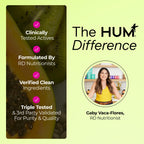 HUM Flatter Me Digestive Enzymes, Digestion & Bloating Support, 60 Count | 18 Digestive Enzymes, Ginger, Peppermint & Fennel, Women & Men, Vegan, Non-GMO, 60 Capsules