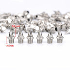 Hicarer 110 Pcs 3/8 Inch Cross Country Spikes, Steel Track Shoe Replacement