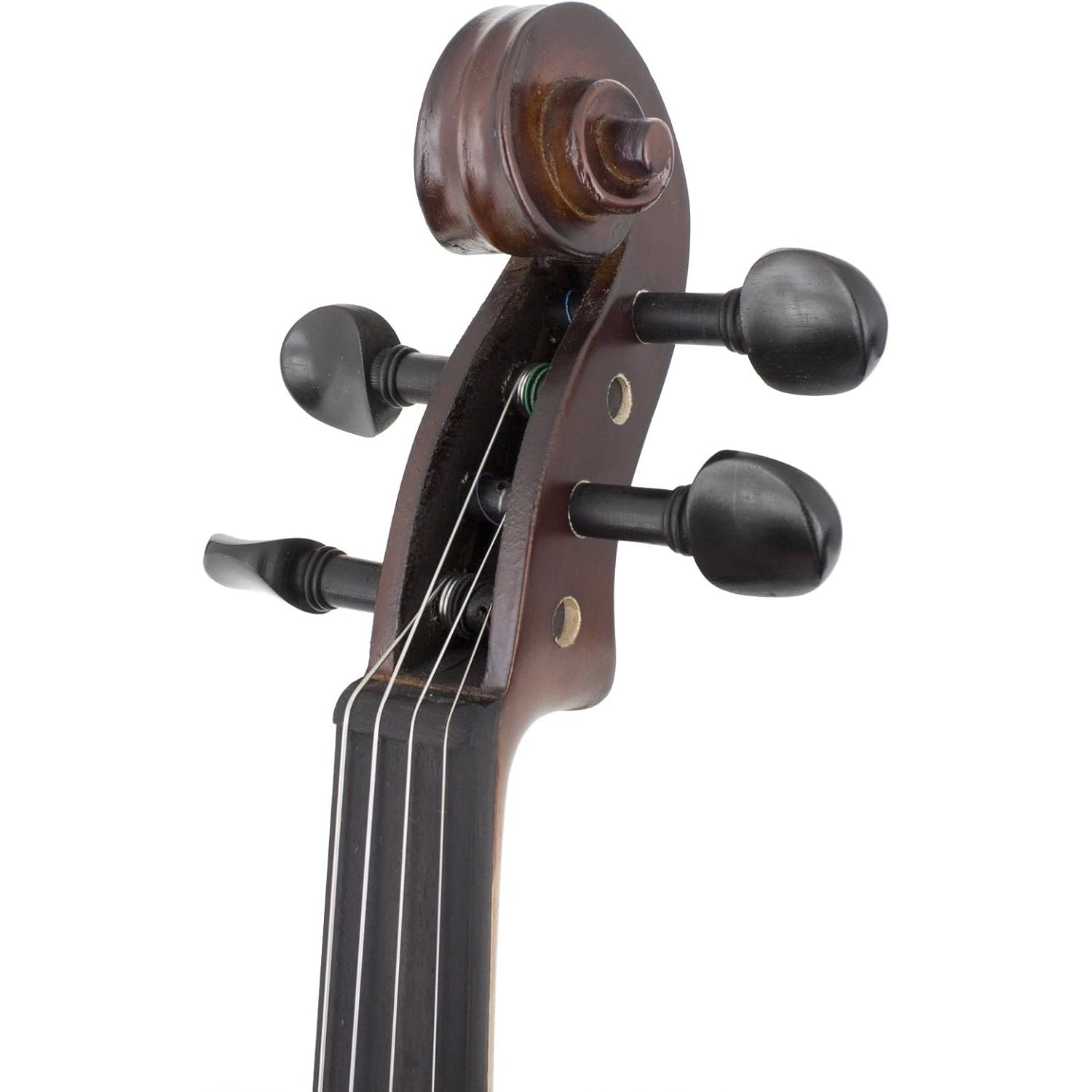 Buy now Cecilio 4/4 Full Size Violin - Hand-Carved Solid Spruce & Maple, Ebony Fingerboard, Deluxe Oblong Hard Case & Bow Included, Fiddle Set for Beginners Professionals at indiglob india