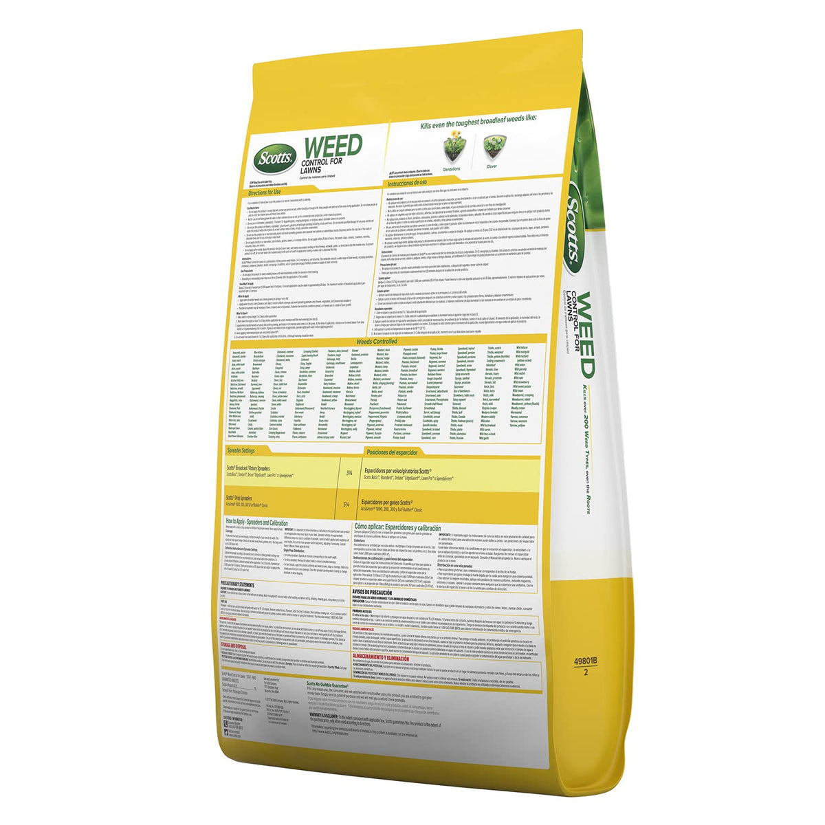 Scotts Weed Control for Lawns, 14 lbs.