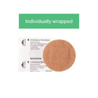McKesson Adhesive Bandages, Sterile, Fabric, Tan, 1 in, 100 ct