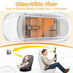 Car Mirror for Baby, Baby Car Mirror for Rear Facing Carseat Shatterproof