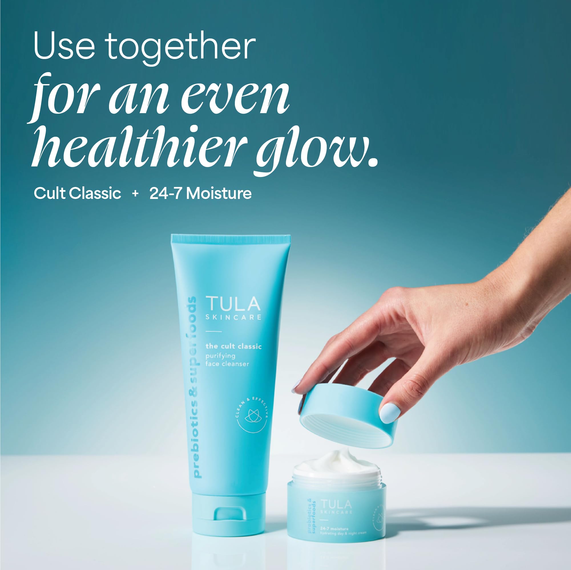Buy now TULA Skin Care Cult Classic Purifying Face Cleanser - Supersize, Gentle and Effective Face Wash, Makeup Remover, Nourishing and Hydrating, 6.7 oz. at indiglob india