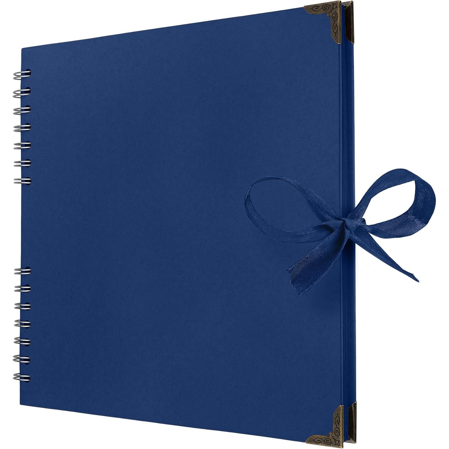 Buy now Bstorify Scrapbook Album 60 Pages (8 x 8 Inch) Brown Thick 200gsm Kraft Paper, Photo Album Scrapbook, Memory Book - Ideal for Your Scrapbooking Albums Art & Craft Projects 10 x 10 Inch Blue at indiglob india