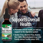 Buy now Nature's Answer Black Walnut and Wormwood Complex | Promotes Overall Health and Wellbeing | Super Concentrated 2,000mg | Vegan, Non-GMO, Gluten-Free & Alcohol-Free 1oz | Promotes a Healthy Gut at indiglob india