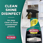 Buy now Weiman Disinfectant Granite Daily Clean & Shine, 24 Fl Oz (Pack of 1) at indiglob india
