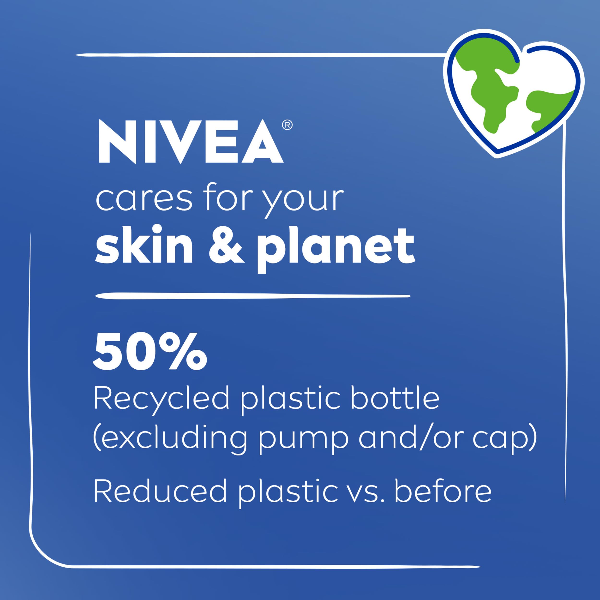 NIVEA Essentially Enriched Body Lotion, Value Pack, 2 x 16.9 FL OZ | Hydrating Body Lotion with Hyaluronic Acid, Almond Oil and Deep Nourishing Serum, For Dry to Very Dry Skin,72-Hour Moisture