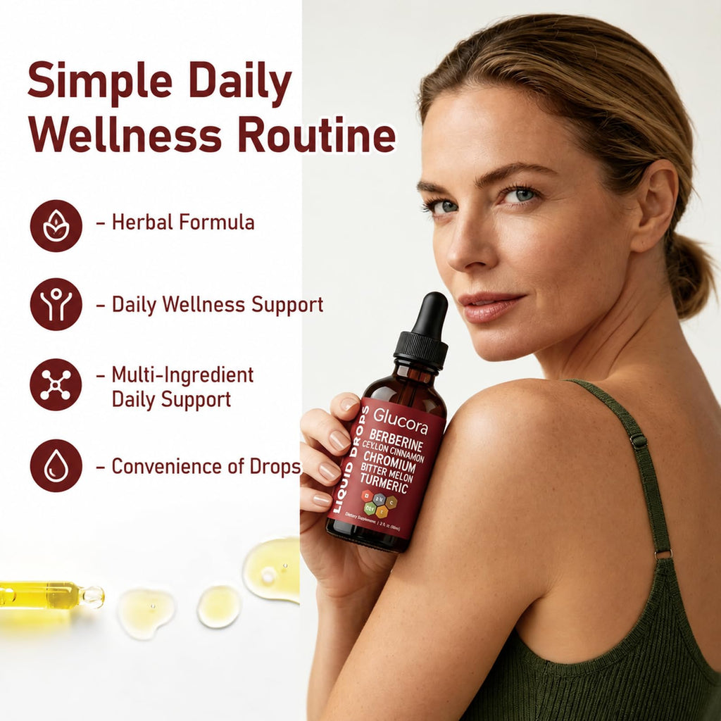 Glucora Berberina Liquida Drops, Glucora Berberine Gotas, 2 fl oz