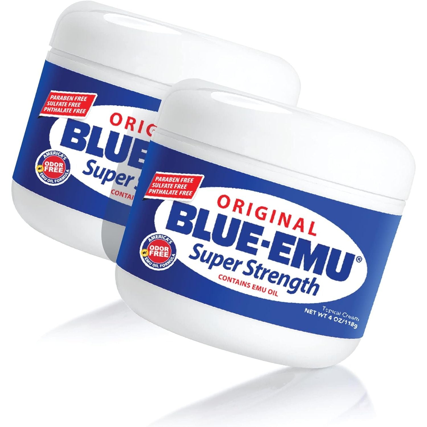 Buy now Blue-Emu Original Super Strength Cream, Soothing Muscle & Joint Support, 4 Oz 2 Pack, 4 Ounce at indiglob india