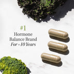 Calcium D-Glucarate with DIM Supplement, Estrogen Detox & Hormone Balance | Detox & Cleanse, Hormonal Acne Menopause & CDG for Liver Support for Women & Men, Non-GMO, Third-Party Tested, 30 Capsules