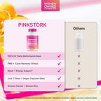 Pink Stork Hormone Balance Multivitamin for Women, 60 Vegan Capsules