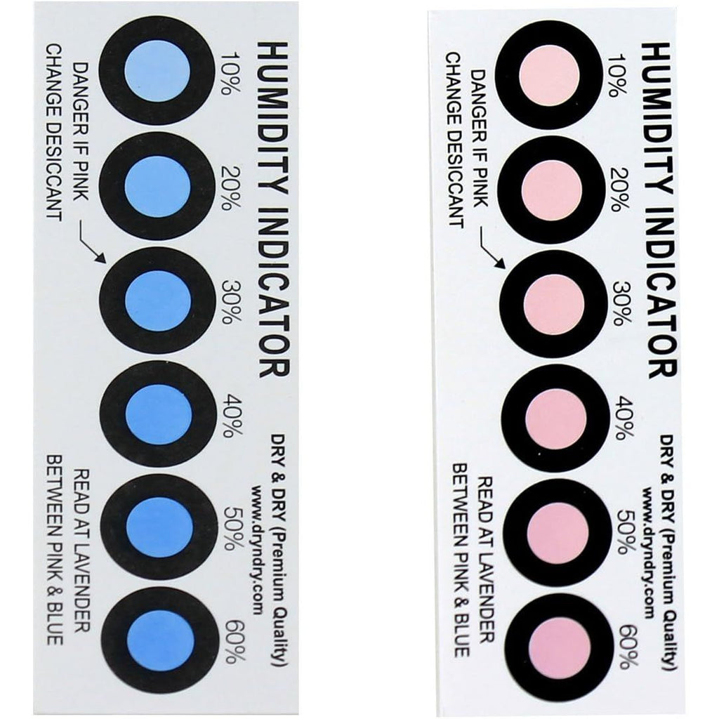 Buy now Premium Humidity Indicator Cards 20 Pack(Reusable) - 10-60% 6 Spot(20 Cards) at indiglob india