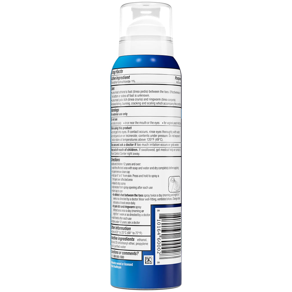 Lamisil Athletes Foot Antifungal Spray 1 Week Treatment Terbinafine, 4.2 oz