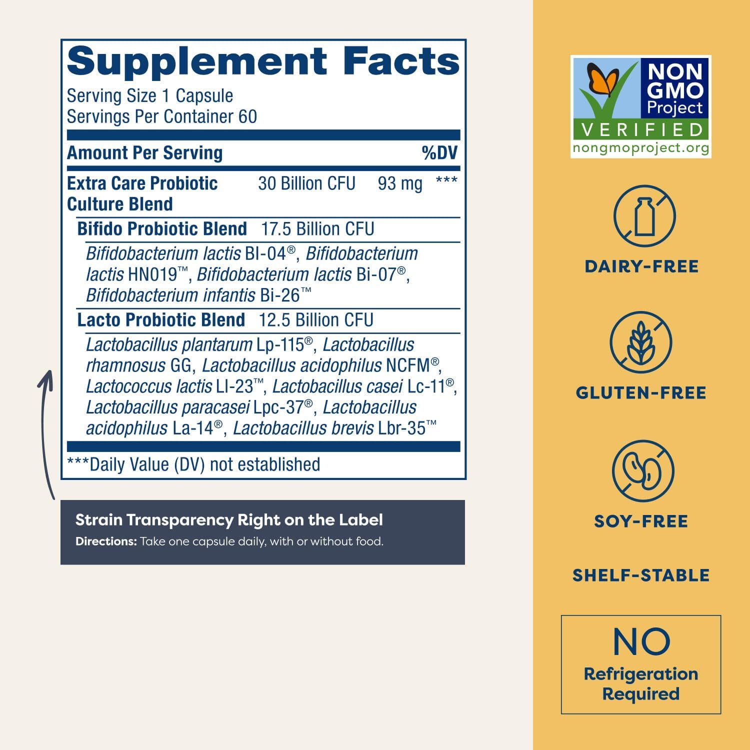 Buy now RenewLife Extra Care Ultimate FLORA Probiotic, 60 capsules at indiglob india