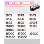 2 Pack Series 3 32B Replacement Shaver Head Compatible with Braun S3