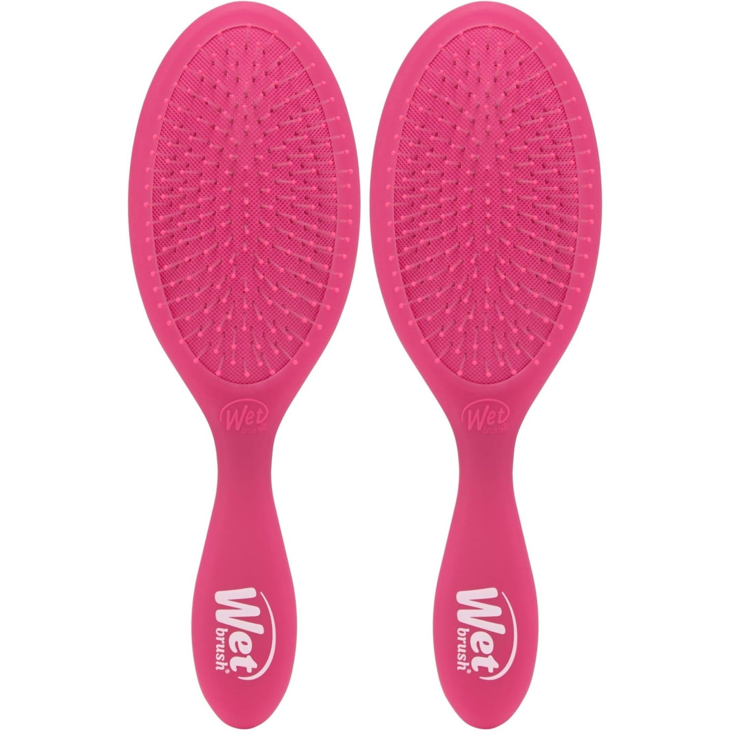 Buy now Wet Brush Original Detangler Hair Brush, Amazon Exclusive Aqua- Ultra-Soft IntelliFlex Bristles-Detangling Hairbrush Glides Through Tangles For All Hair Types (Wet Dry & Damaged Hair) - Women & Men 1 Count (Pack of 2) Pink Frost at indiglob india