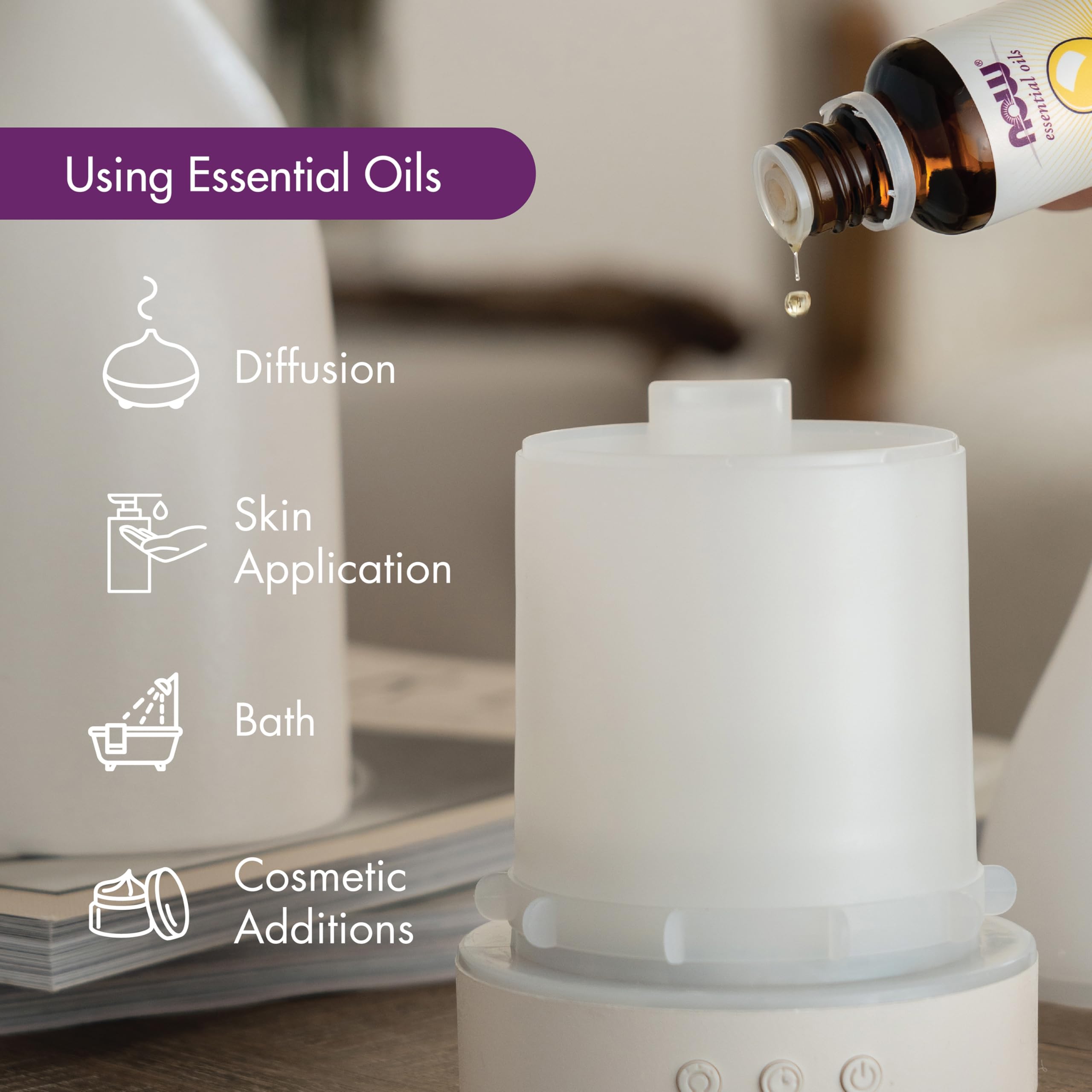 Buy now NOW Essential Oils, Myrrh Oil Blend, Meditative Aromatherapy Scent, Steam Distilled, 100% Pure, Vegan, Child Resistant Cap, 1-Ounce at indiglob india
