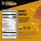 Honey Stinger Energy Waffle Variety Pack – 15 Count (3 Each: Honey, Vanilla, Cinnamon, Salted Caramel, Cookies & Cream) – Organic Honey Energy Snack for Sports, Fitness, Outdoor Activities & On-the-Go Fuel