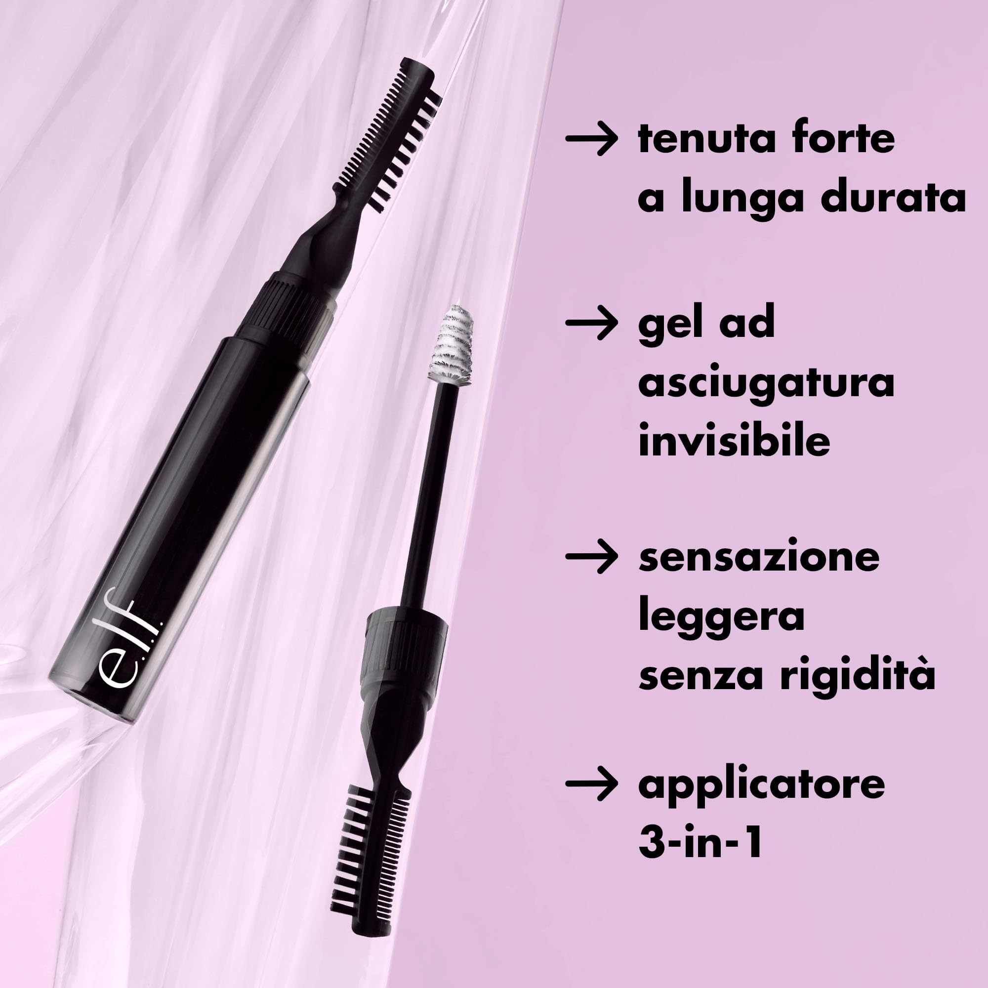 Buy now e.l.f. Brow Laminating Gel, Strong-Hold, Clear-Drying & Water-Resistant Brow Gel Creates Laminated Brows, Comb & Sculpt Brows, Vegan & Cruelty-free at indiglob india