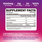 duwhot Potassium Citrate 1000mg Gummies, 60 Chewables | Potassium Supplement for Adults Women & Men, Support Leg Cramps & Muscle Health